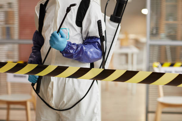 Professional Biohazard technician working in Webster, IN